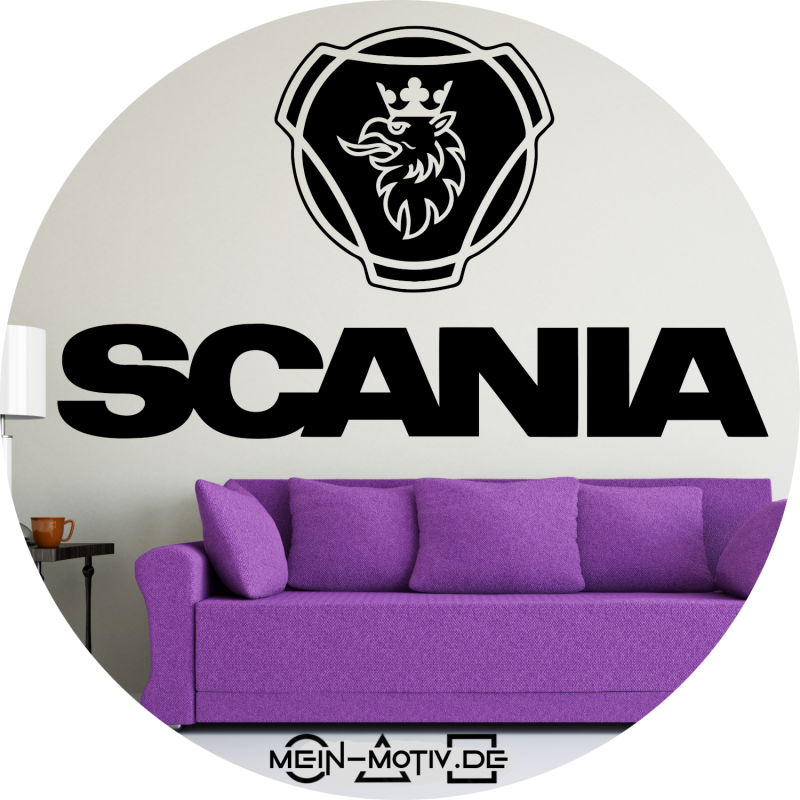 Preview: Wandtattoo Scania Logo